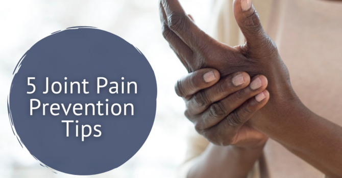 4 Joint Pain Prevention Tips image